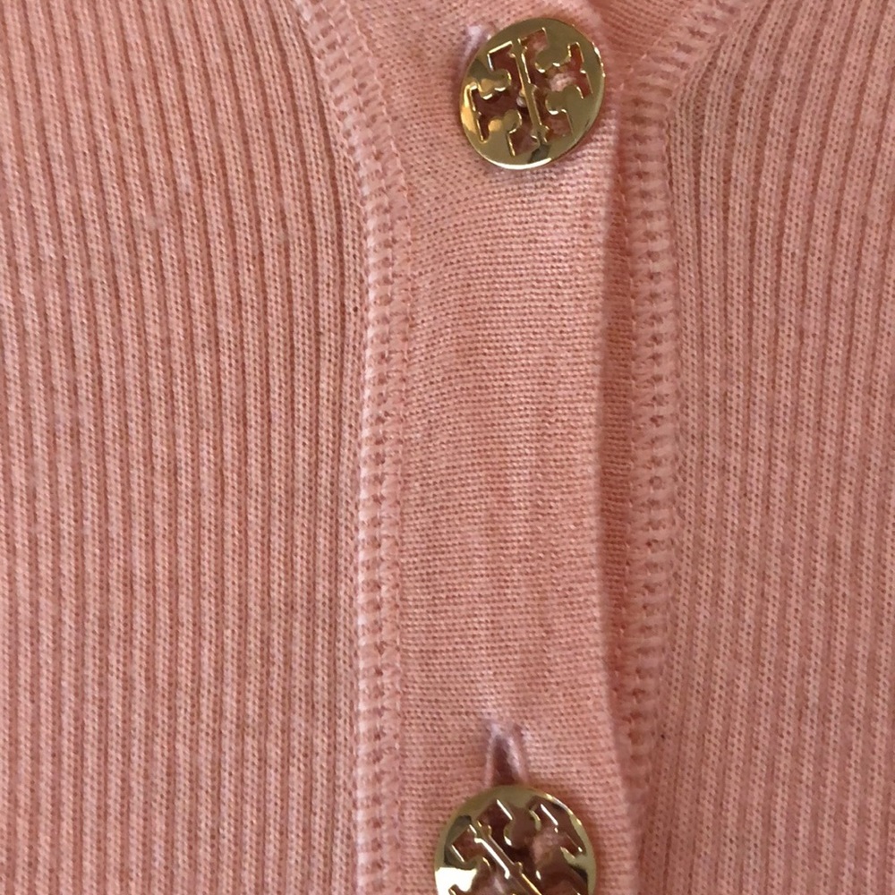 Tory Burch Ribbed Cardigan - Picture 3 of 4